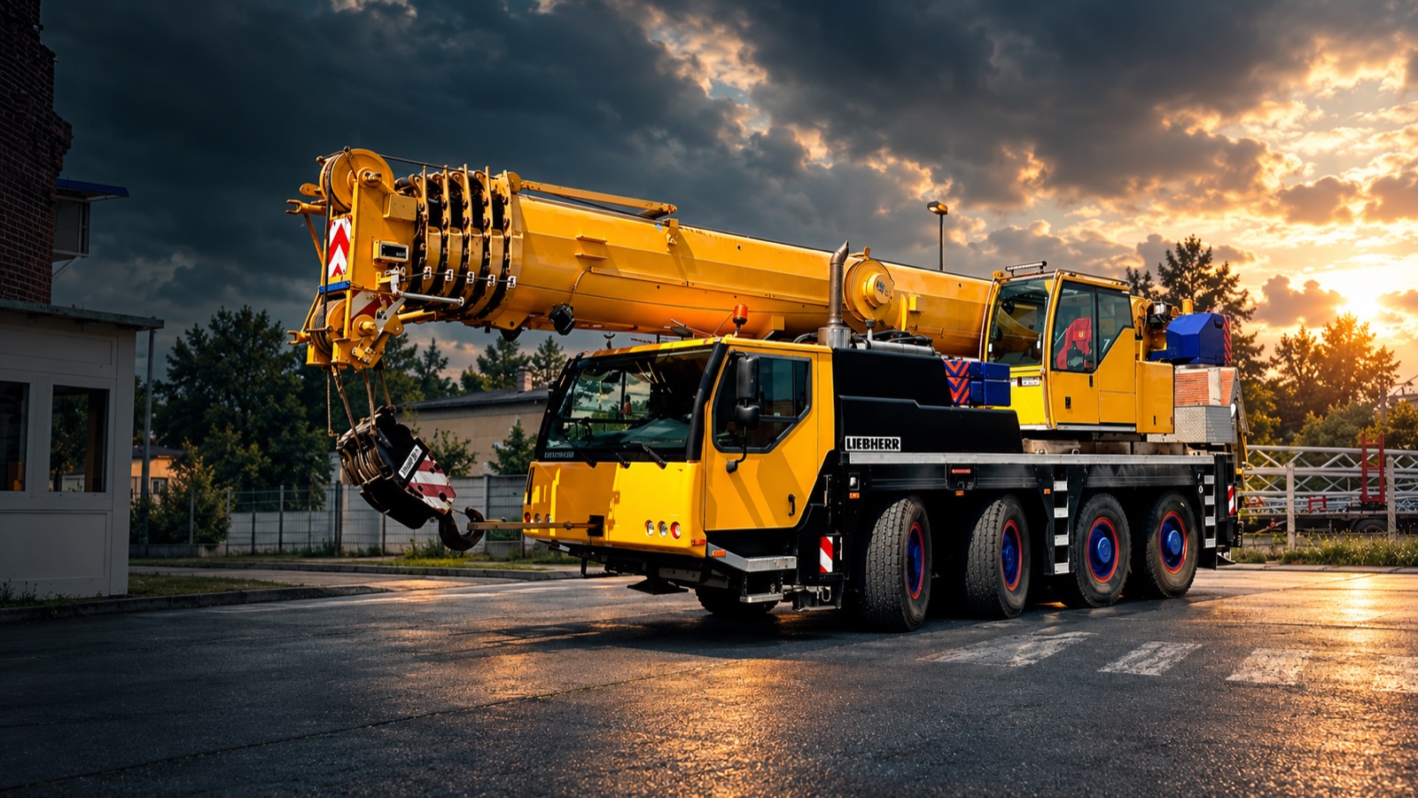 Autojeřáb Liebherr